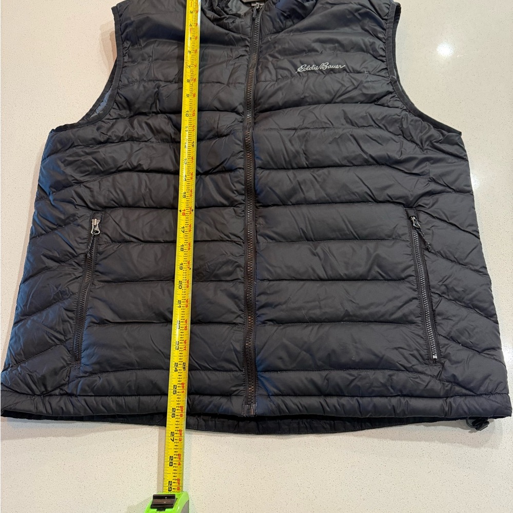 Eddie Bauer Men's Black Puffer Vest Size Large - Picture 6 of 10